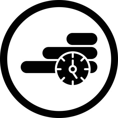 vektör simge saatin