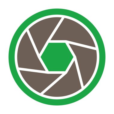 Pusula. Web simgesi basit illüstrasyon