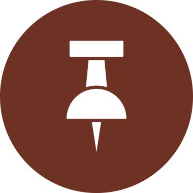 Bir kalem simgesinin vektör illüstrasyonu