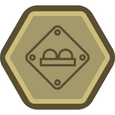 Bir b eksikliği simgesinin vektör çizimi