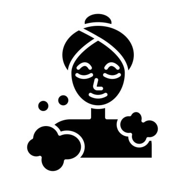 Kaplıca. Web simgesi basit illüstrasyon