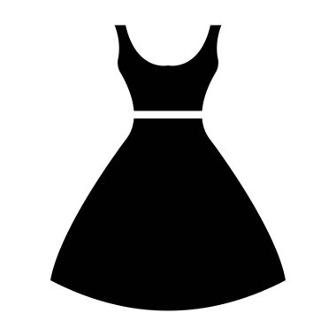 Moda simgesi vektör illüstrasyonu