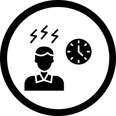 Bir adamın vektör illüstrasyonu