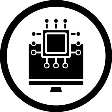 seo modern simgesinin vektör illüstrasyonu