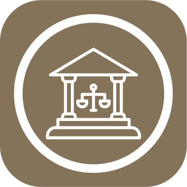 vektör simgesi oluşturuyorum. biçim düz yuvarlak kare düğme, beyaz ve yuvarlak renkler, beyaz arkaplan