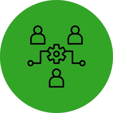 seo modern simgesinin vektör illüstrasyonu