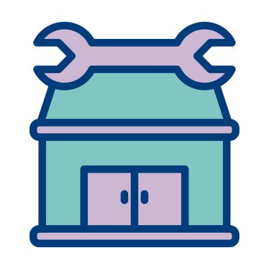 vektör Çin ev simgesi