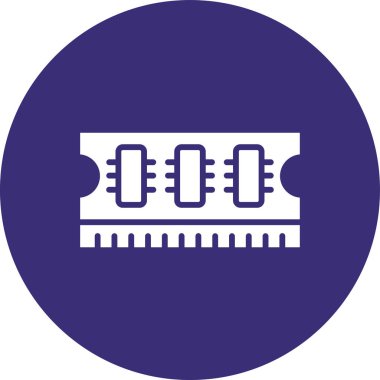 Modern oto tamir simgesinin vektör illüstrasyonu