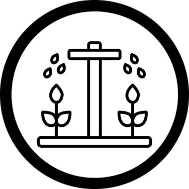 Gıda simgesinin vektör illüstrasyonu