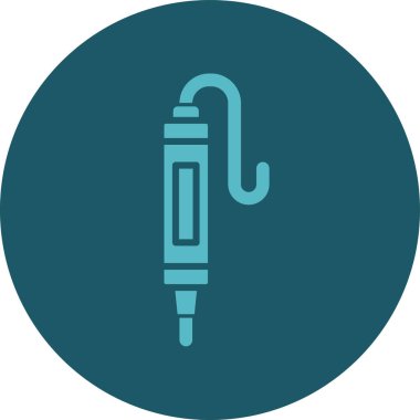 Kişisel ve ticari kullanım için termometre vektör simgesi simgesi vektör çizimi..