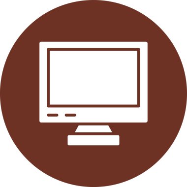 Bilgisayarın vektör illüstrasyonu