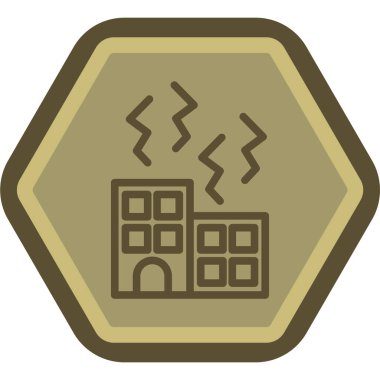 İnşa etmenin vektör simgesi modern basit vektör illüstrasyonu