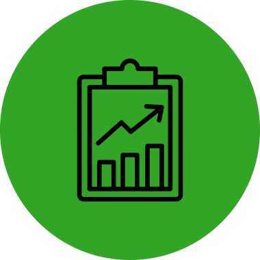 İş simgesinin vektör illüstrasyonu