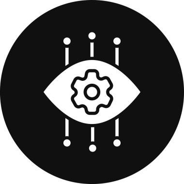 Vektör Seo simgesinde Trendy bir görünüm...