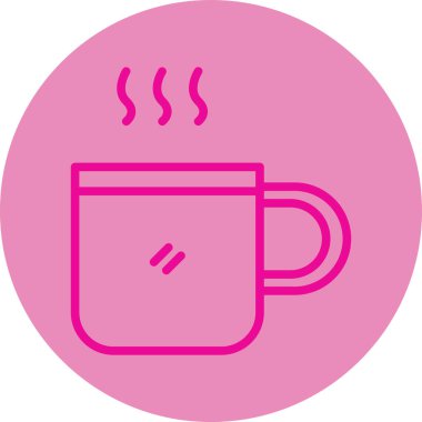 Kupa simgesi, vektör illüstrasyonu