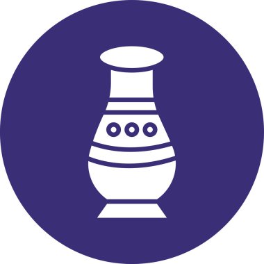 Eşsiz Vazo Vektör Satırı Simgesi