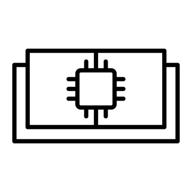 pil şarj istasyonu vektör çizelgesi çizimi