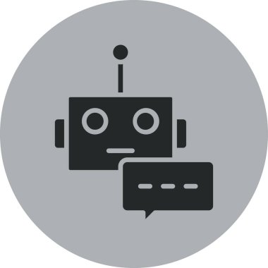 Modern simgenin vektör illüstrasyonu