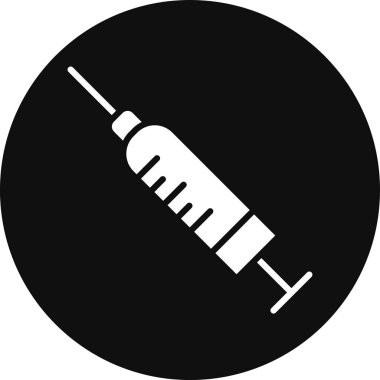 Moda biçimi izole edilmiş arkaplanda şırınga simgesi