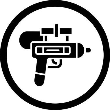 Gaz simgesinin vektör illüstrasyonu