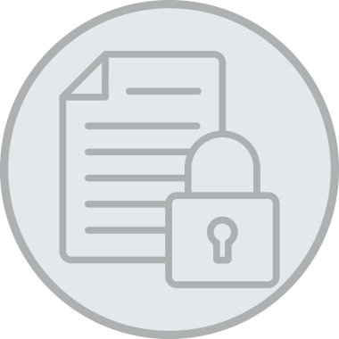 Vektör belgesi Simge illüstrasyonu