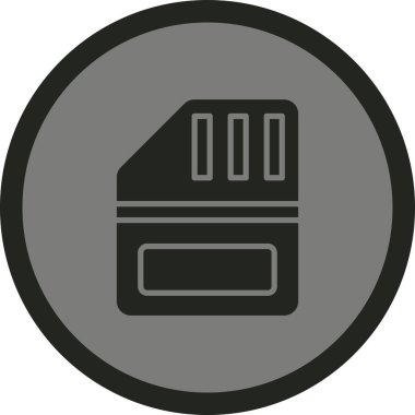 Gıda simgesinin vektör illüstrasyonu