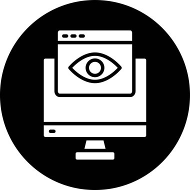 Web tasarım ikonu vektör illüstrasyonu