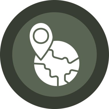 Seo simgesinin vektör illüstrasyonu