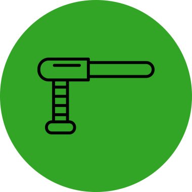 Axe simgesi, vektör illüstrasyonu