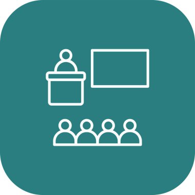 İş ve finans simgesinin vektör illüstrasyonu