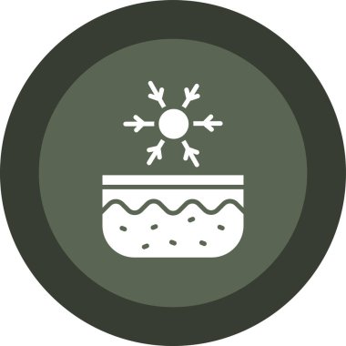 Gıda simgesinin vektör illüstrasyonu