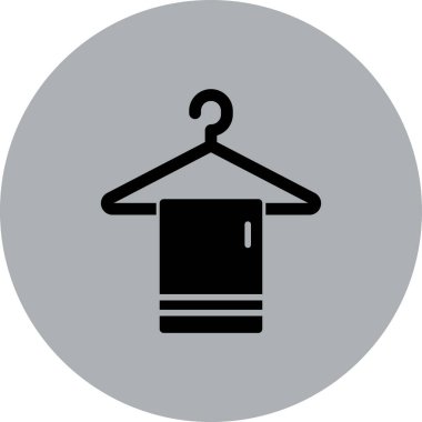 Benzersiz askı vektör simgesi