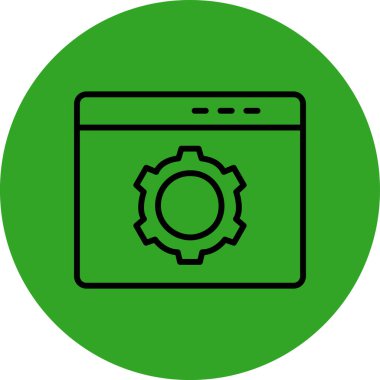 Dizüstü bilgisayar ayarları. Basit illüstrasyon