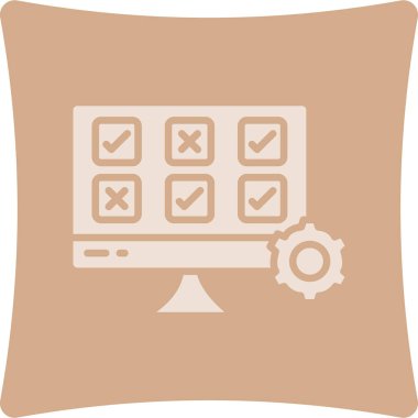 bilgisayar simgesi vektör illüstrasyonu