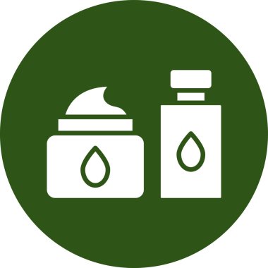 Bir yağ şişesinin vektör çizimi