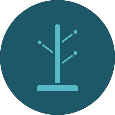 Eşsiz Ağaç Vektör Satırı Simgesi