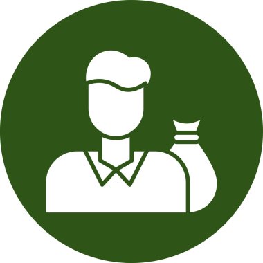 Modern simgenin vektör illüstrasyonu