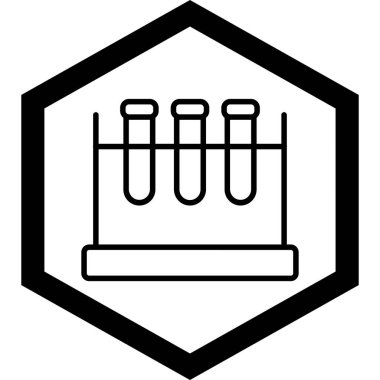 test simgesi vektör illüstrasyonu