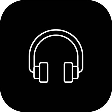 Müzik simgesi vektör illüstrasyonu