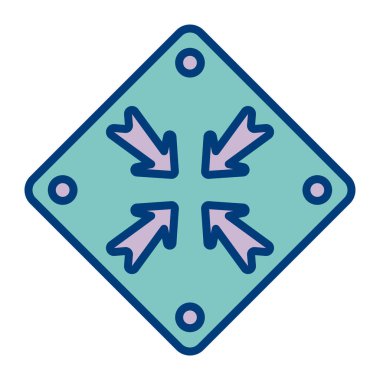 Oklar. Web simgesi basit illüstrasyon