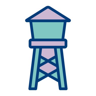 İnşaat. Web simgesi basit illüstrasyon