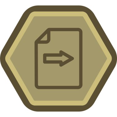 Para simgesi, vektör illüstrasyonu