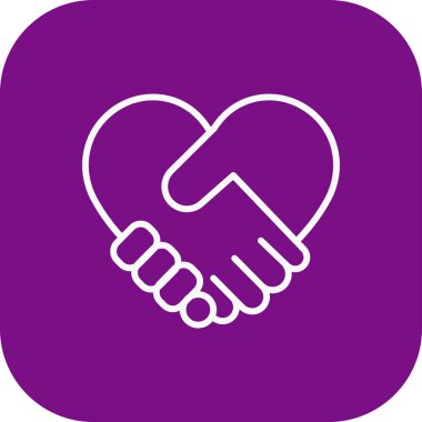 El sıkışma simgesi vektör illüstrasyonu