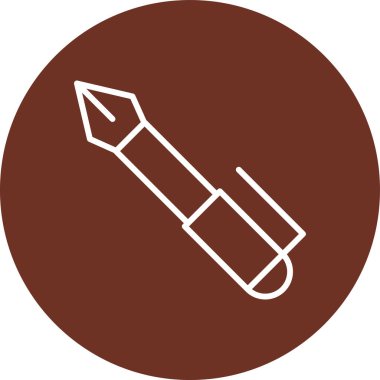 kalem simgesi vektör illüstrasyonu