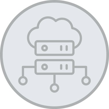 Bulut hesaplama. Web simgesi