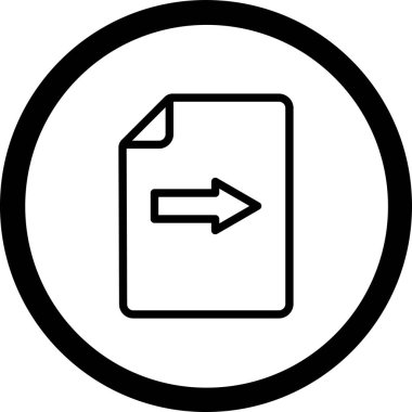 Dizin modern simgesinin vektör illüstrasyonu