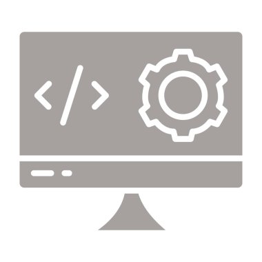 Kodlama vektörü simgesi