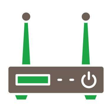 güç vektörü simgesi düz simge