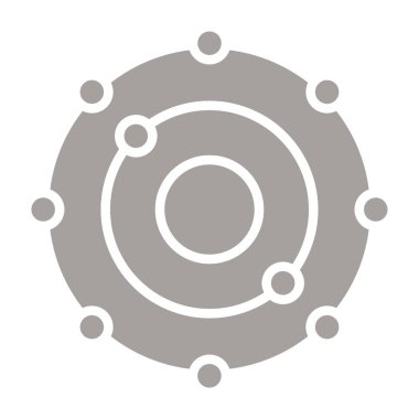 Çarklı tekerlek vektör simgesi