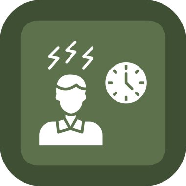 saat vektör simgesi modern illüstrasyon